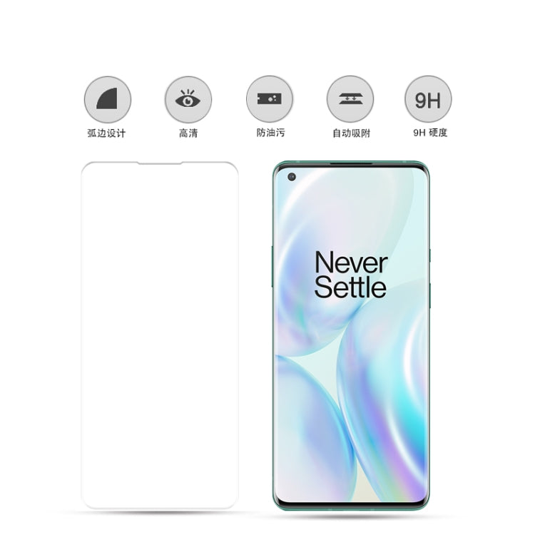 mocolo 9H Pellicola per schermo UV a schermo intero 3D, For OnePlus 8, For OnePlus 8 Pro
