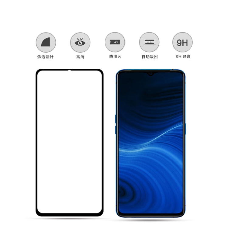 mocolo 0.33mm 9H 2.5D Full Glue Pellicola in vetro temperato, For Oppo Realme 6/ 6i/ 6 Pro, For Oppo A31