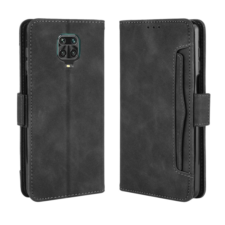 Per Xiaomi Redmi Note 9 Pro / Note 9s / Note 9 Pro Max Custodia in pelle con motivo a portafoglio stile pelle di vitello con slot per schede separato, For Redmi Note 9 Pro