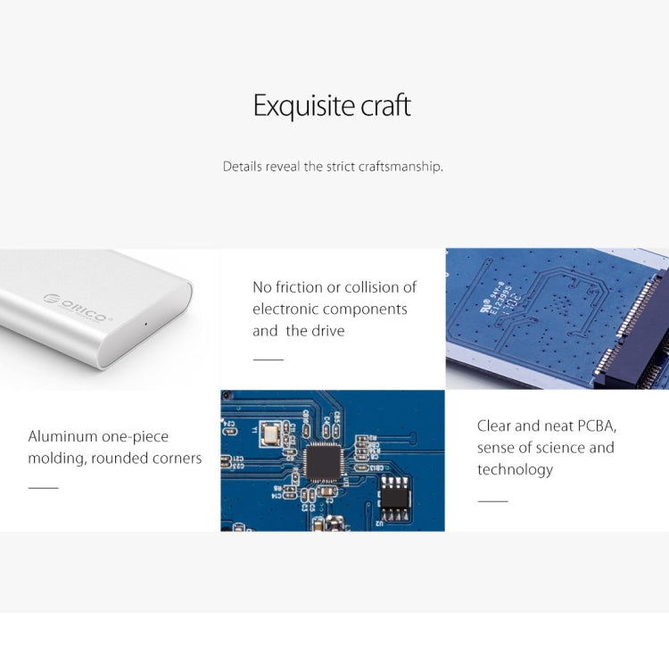 Custodia SSD ORICO MSG-U3 Mini MSATA