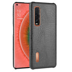 Per Oppo Find X2 Pro Custodia antiurto in coccodrillo Texture PC + PU, For OPPO Find X2 Pro