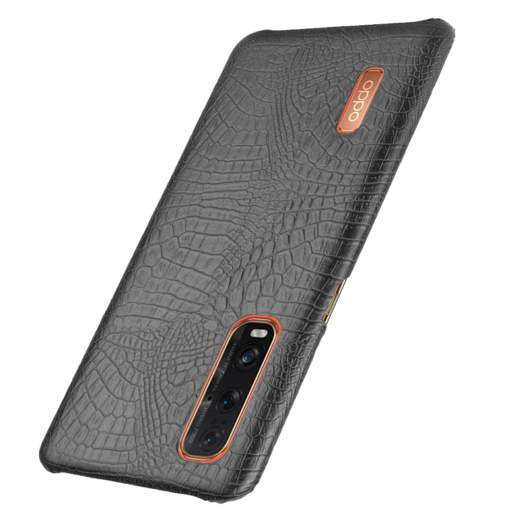 Per Oppo Find X2 Pro Custodia antiurto in coccodrillo Texture PC + PU, For OPPO Find X2 Pro
