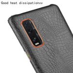 Per Oppo Find X2 Pro Custodia antiurto in coccodrillo Texture PC + PU, For OPPO Find X2 Pro