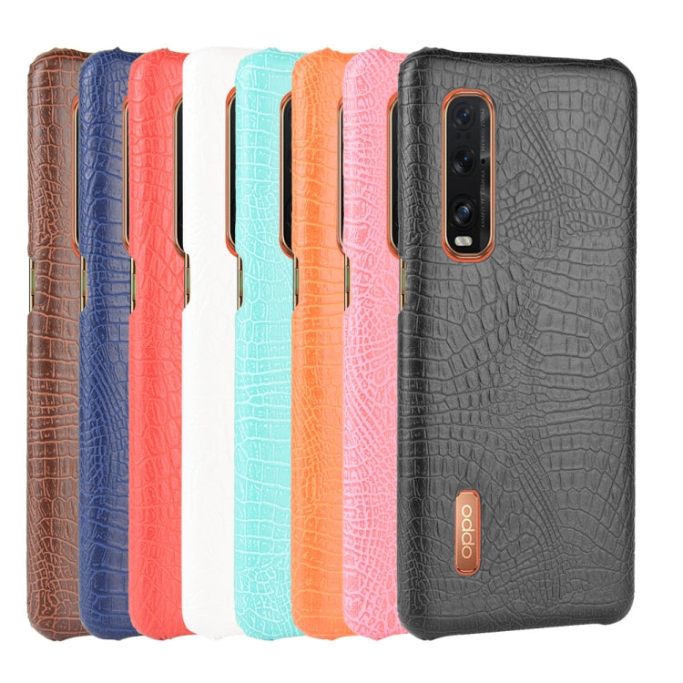 Per Oppo Find X2 Pro Custodia antiurto in coccodrillo Texture PC + PU, For OPPO Find X2 Pro