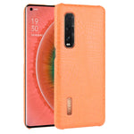 Per Oppo Find X2 Pro Custodia antiurto in coccodrillo Texture PC + PU, For OPPO Find X2 Pro