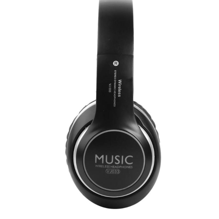 VJ033 Aggiornamento multifunzione Auricolare Bluetooth 5.0 Auricolare radio FM con microfono LED wireless stereo