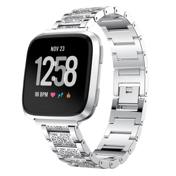 Per Huami 1/Huami 2/Ticwatch1/Ticwatch Pro/Samsung Galaxy Watch 46mm/Samsung S3/Huawei Watch2 Pro/Huawei GT/Huawei Glory Magic Full Diamond Modelli con inserto in metallo Cinturino universale da 22 mm, Black, Silver, Gold, Rose Gold