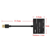 Lettore di schede ad alta velocità Onten 5212B da USB 3.0 a XQD + scheda SD, 5212B