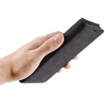 Per Galaxy A31 Custodia in pelle con ventosa magnetica per affari retro-pelle con supporto, slot per carte e portafoglio, For Galaxy A31