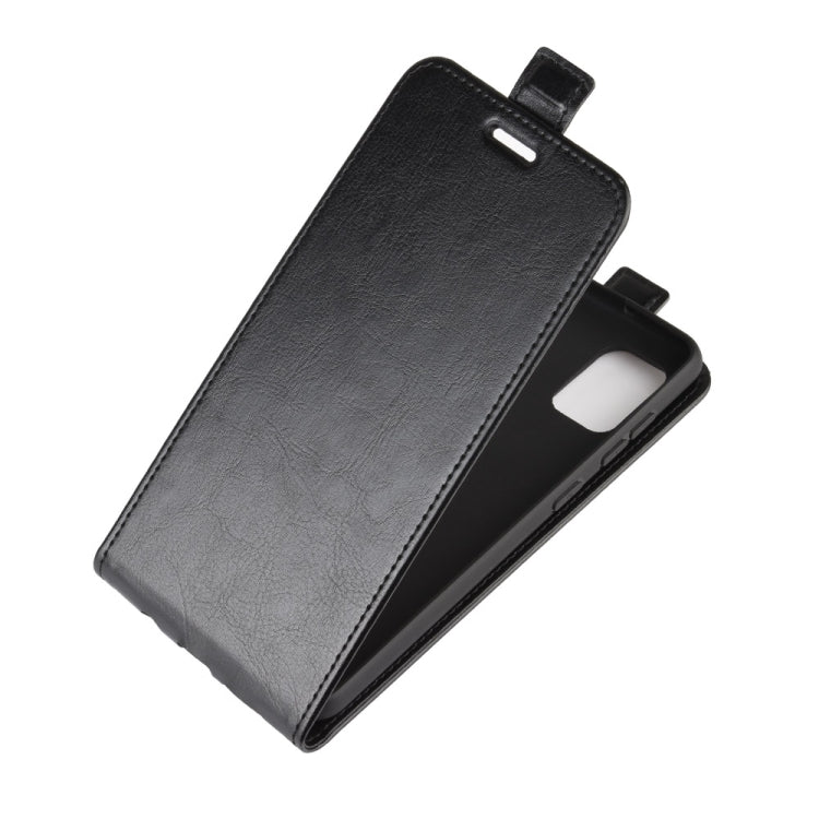 Per Galaxy A31 R64 Texture Custodia protettiva in pelle a vibrazione verticale singola con slot per schede e cornice per foto, For Galaxy A31