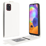 Per Galaxy A31 R64 Texture Custodia protettiva in pelle a vibrazione verticale singola con slot per schede e cornice per foto, For Galaxy A31