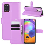 Per Galaxy A31 Litchi Texture Custodia protettiva a vibrazione orizzontale con supporto e slot per schede e portafoglio, For Galaxy A31