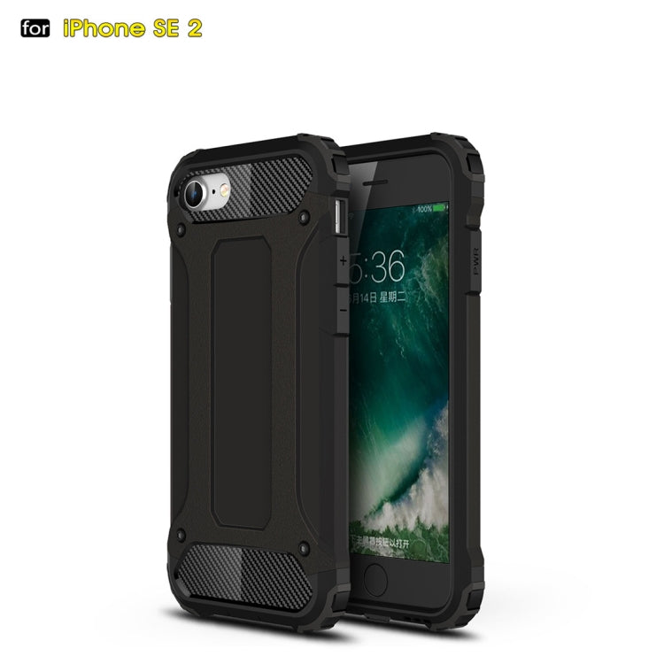 Per iPhone SE 2020 Custodia combinata Magic Armor TPU + PC