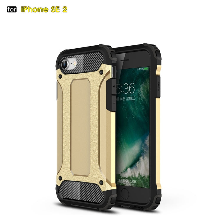 Per iPhone SE 2020 Custodia combinata Magic Armor TPU + PC