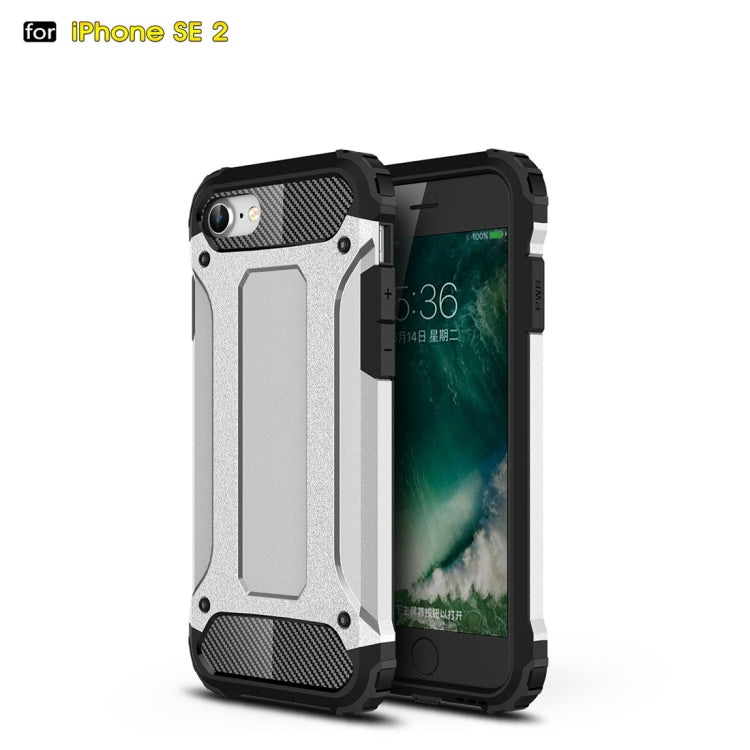 Per iPhone SE 2020 Custodia combinata Magic Armor TPU + PC