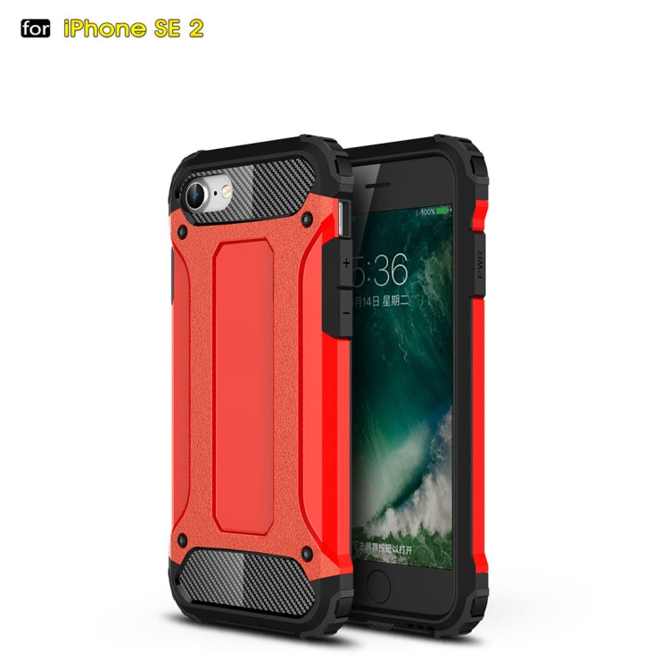 Per iPhone SE 2020 Custodia combinata Magic Armor TPU + PC