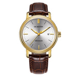Ochstin 2024 Orologio meccanico automatico da uomo Calendario impermeabile Orologio da uomo meccanico da lavoro in pelle