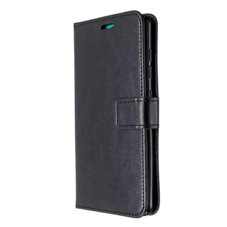 Per Galaxy A51 Custodia in pelle a vibrazione orizzontale Crazy Horse Texture con supporto e slot per schede e portafoglio e cornice per foto, For Galaxy A51