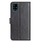 Per Galaxy A51 Custodia in pelle a vibrazione orizzontale Crazy Horse Texture con supporto e slot per schede e portafoglio e cornice per foto, For Galaxy A51