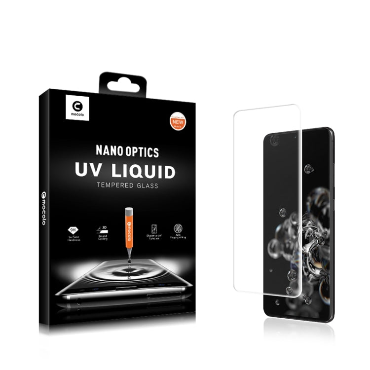 mocolo 9H Pellicola per schermo UV a schermo intero 3D, For Samsung Galaxy S20/S20 5G, For Samsung Galaxy S20+/S20+ 5G, For Samsung Galaxy S20 Ultra/S20 Ultra 5G