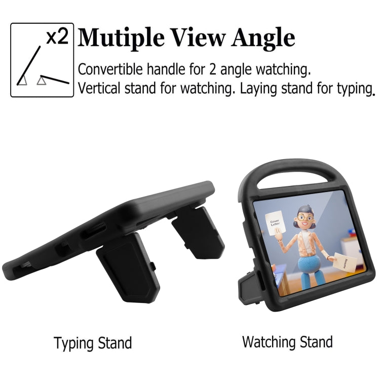 Custodia protettiva anticaduta con piastra piatta per bambini in EVA stile passero, For iPad Pro 11 (2020)