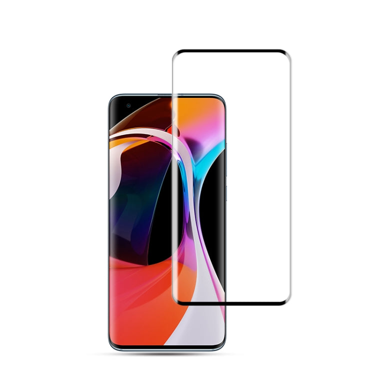 Per Xiaomi Mi 10/10 Pro mocolo 0,33mm 9H Pellicola in vetro temperato a schermo intero curvo 3D, For Xiaomi Mi 10