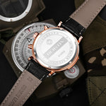 Orologio multifunzione Ochstin 6105 Orologio da uomo d'affari per il tempo libero Orologio da polso al quarzo impermeabile