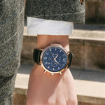 Orologio multifunzione Ochstin 6105 Orologio da uomo d'affari per il tempo libero Orologio da polso al quarzo impermeabile