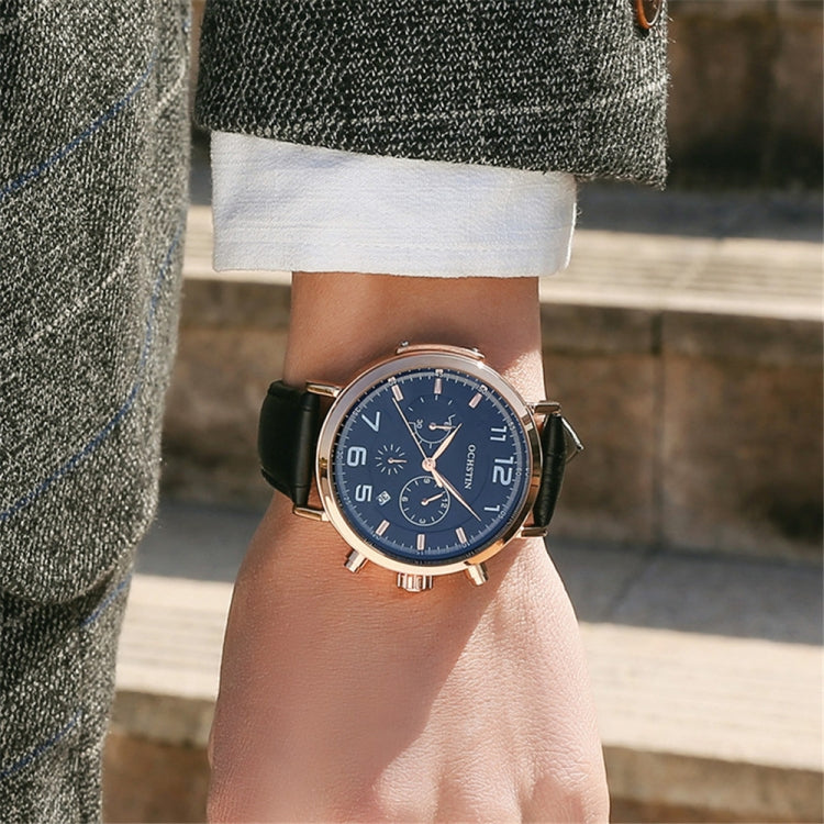 Orologio multifunzione Ochstin 6105 Orologio da uomo d'affari per il tempo libero Orologio da polso al quarzo impermeabile