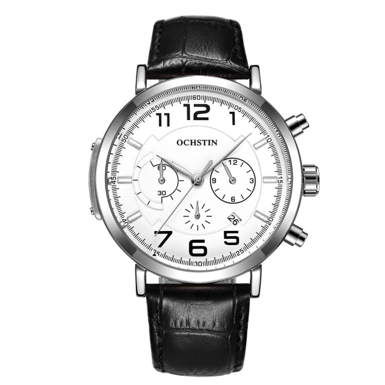 Orologio multifunzione Ochstin 6105 Orologio da uomo d'affari per il tempo libero Orologio da polso al quarzo impermeabile