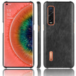 Per Oppo Find X2 Pro antiurto Litchi Texture PC + custodia in PU, For OPPO Find X2 Pro