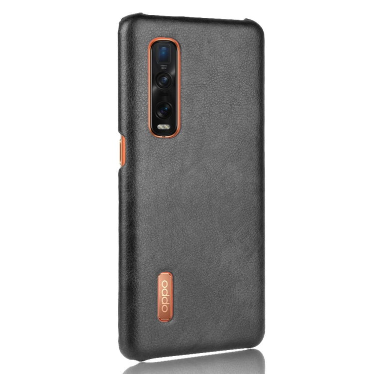 Per Oppo Find X2 Pro antiurto Litchi Texture PC + custodia in PU, For OPPO Find X2 Pro