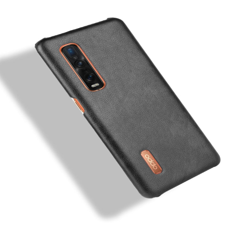 Per Oppo Find X2 Pro antiurto Litchi Texture PC + custodia in PU, For OPPO Find X2 Pro
