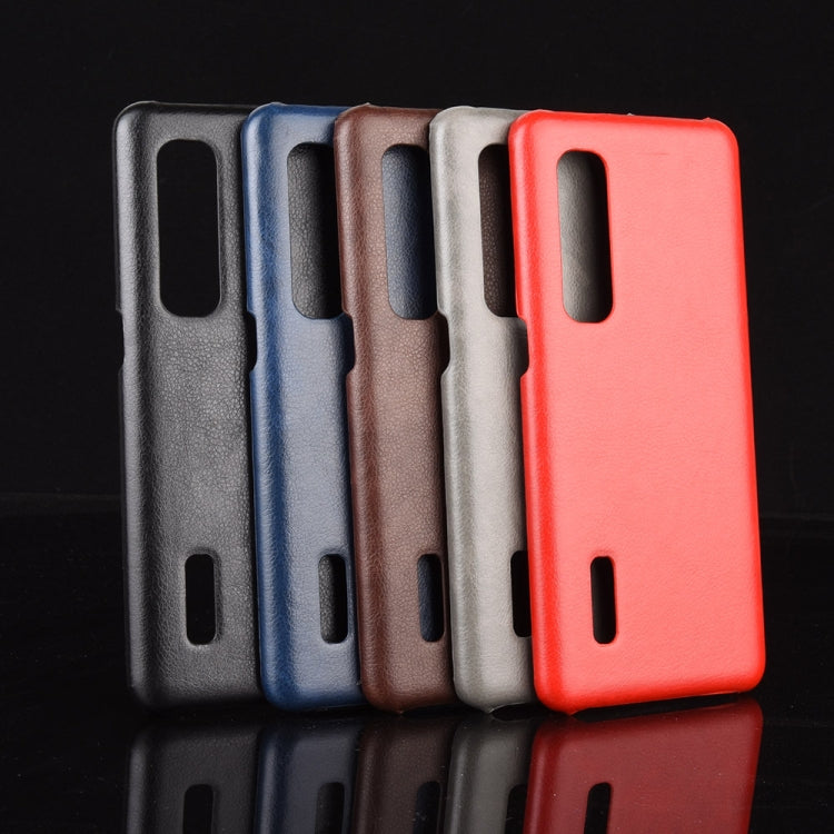 Per Oppo Find X2 Pro antiurto Litchi Texture PC + custodia in PU, For OPPO Find X2 Pro