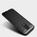 Per custodia in TPU in fibra di carbonio con trama spazzolata XiaomiRedmi Note9, For Redmi Note 9