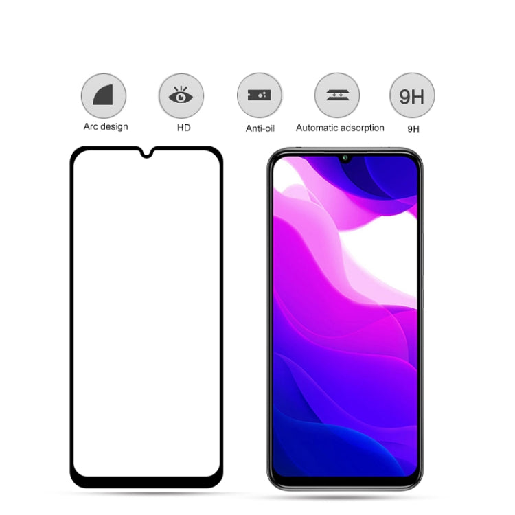 mocolo 0.33mm 9H 2.5D Full Glue Pellicola in vetro temperato, For Xiaomi Mi 10 Lite 5G, For Xiaomi Redmi K30 Pro