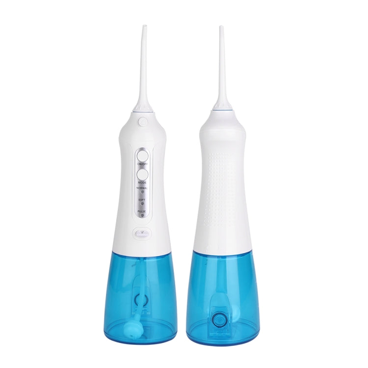 Pulitore per filo interdentale senza fili Portatile 1400mAh Idropulsore ricaricabile tramite USB IPX7 Irrigatore orale impermeabile, Capacità del serbatoio dell'acqua: 300ML, WF201K-2