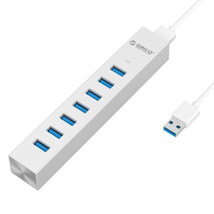 HUB USB 3.0 a 7 porte in lega di alluminio ORICO ASH7-U3