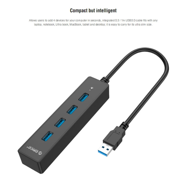 HUB USB 3.0 a 4 porte ORICO W8PH4-U3