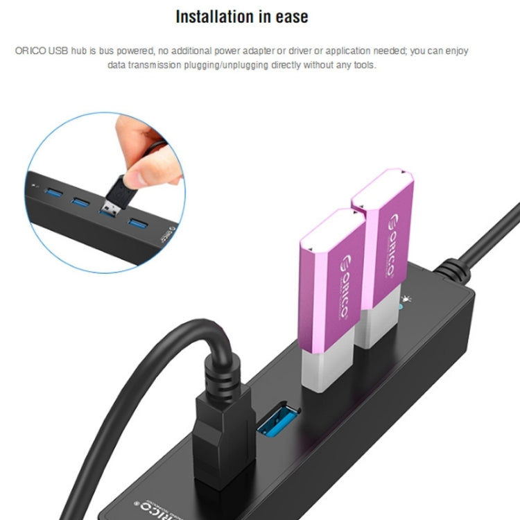 HUB USB 3.0 a 4 porte ORICO W8PH4-U3