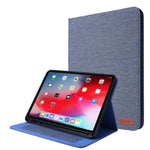 Flip orizzontale TPU + custodia protettiva in pelle PU tessuto con clip per biglietti da visita, For iPad Pro 11(2020)