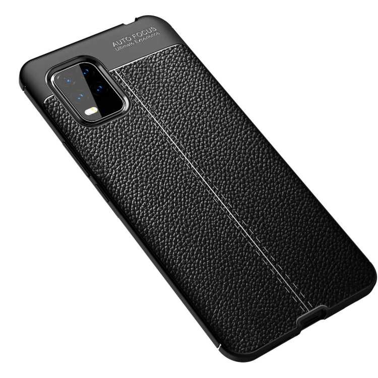 Per Xiaomi 10 Lite Litchi Texture TPU Custodia antiurto, For Xiaomi 10 Lite