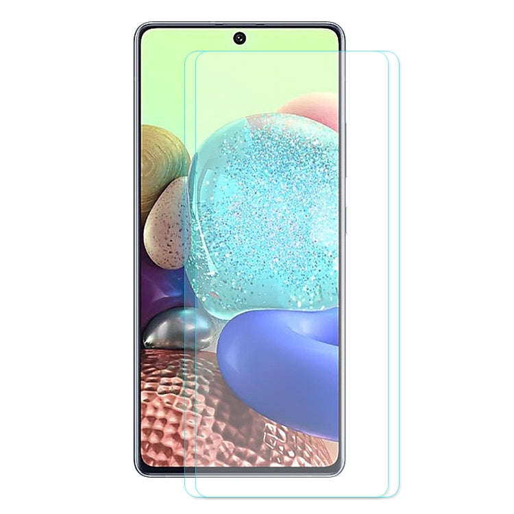 2 PZ ENKAY Hat-principe 0.26mm 9H 2.5D Pellicola in vetro temperato con bordo curvo, For Galaxy A51, For Galaxy A71, For Xiaomi Redmi K30/K30 Pro, For Xiaomi Redmi Note 9/Note 9 Pro, For Huawei Nova 6 SE/P40 Lite