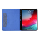 Flip orizzontale TPU + custodia protettiva in pelle PU tessuto con clip per biglietti da visita, For iPad Pro 12.9(2020)