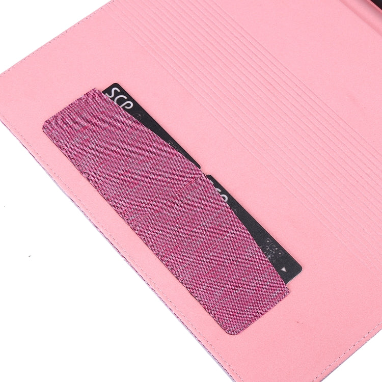 Flip orizzontale TPU + custodia protettiva in pelle PU tessuto con clip per biglietti da visita, For iPad Pro 12.9(2020)
