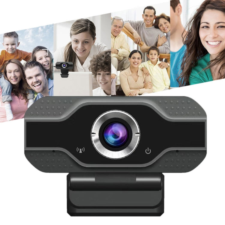 Webcam HD 1080P Microfono incorporato Videocamera Web intelligente Videocamera live per bellezza in streaming USB per computer Android TV