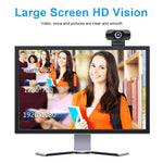 Webcam HD 1080P Microfono incorporato Videocamera Web intelligente Videocamera live per bellezza in streaming USB per computer Android TV