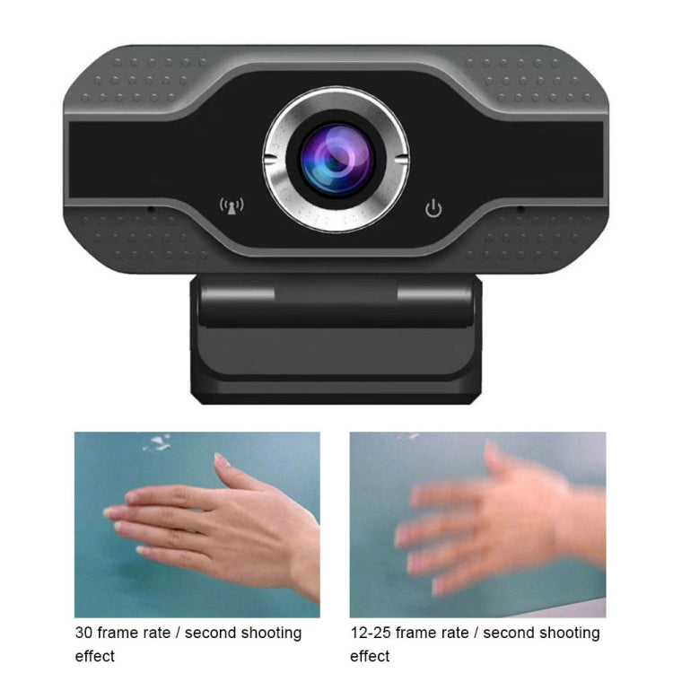 Webcam HD 1080P Microfono incorporato Videocamera Web intelligente Videocamera live per bellezza in streaming USB per computer Android TV