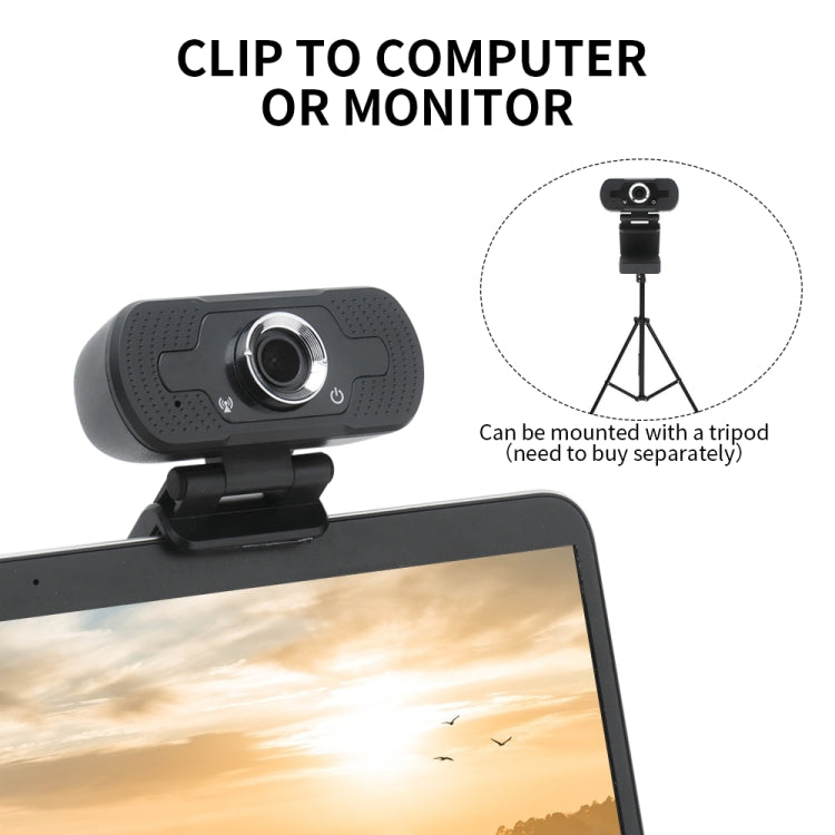 Videocamera Web Full HD 1080P con microfono con cancellazione del rumore Videocamera live per streaming Skype per computer Android TV