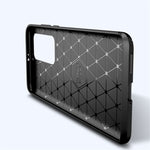 Per Huawei P40 Pro + Custodia in TPU antiurto con struttura in fibra di carbonio, For Huawei P40 Pro+